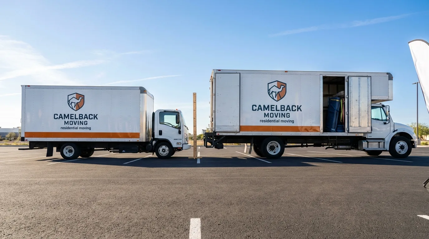 Moving truck size capacity guide in Boynton Beach